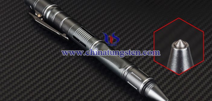 tungsten steel attack head tactical pen picture