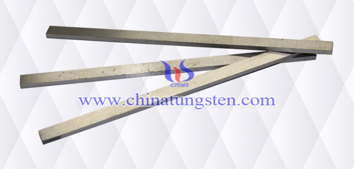 93W-Ni-Fe-Mo tungsten alloy bar picture