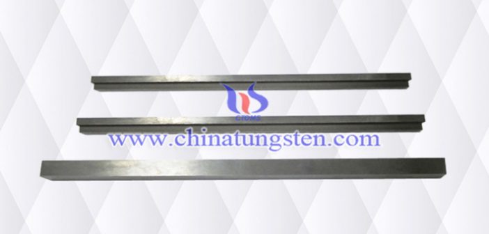 93W-Ni-Fe-Mo tungsten alloy bar picture