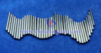 ASTM B777-15 class1 tungsten alloy cylinder picture