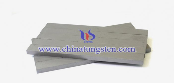 Anviloy 1150 tungsten alloy bar picture