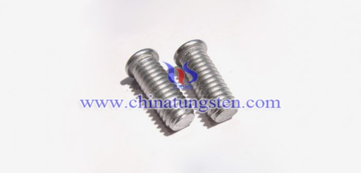 tungsten alloy cylindrical nail for roller press picture