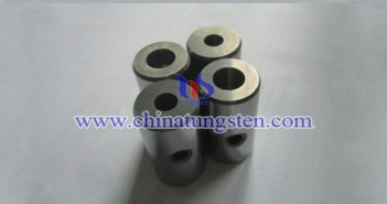 tungsten alloy perforated cylinder picture