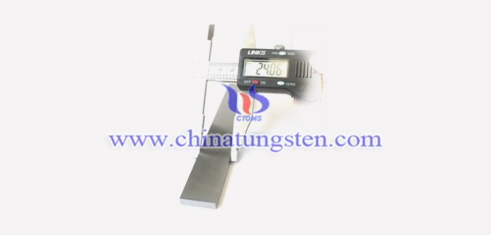 tungsten alloy square bar picture