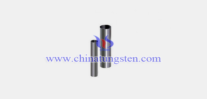 Anviloy 1350 tungsten alloy tube picture