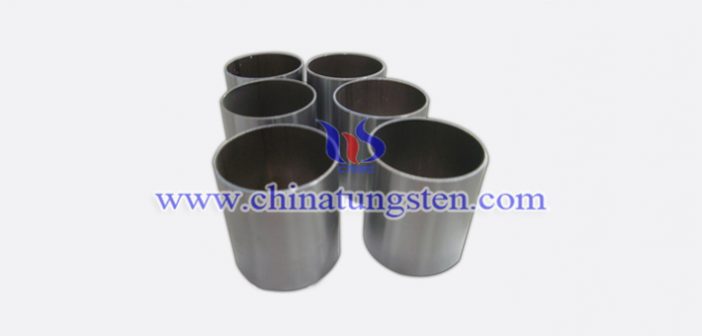 tungsten alloy large size tube picture