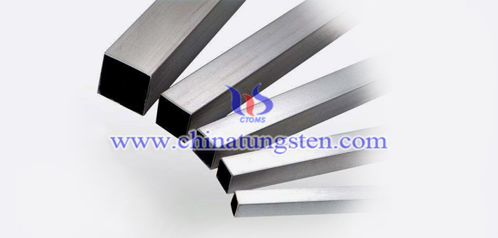 tungsten alloy square tube picture