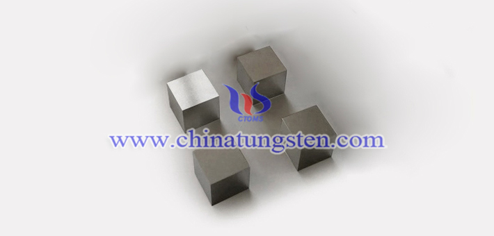 92.5W-5.4Ni-2.1Fe tungsten alloy brick picture