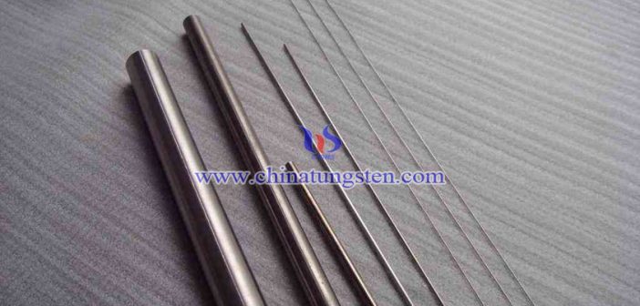 tungsten silver rod picture