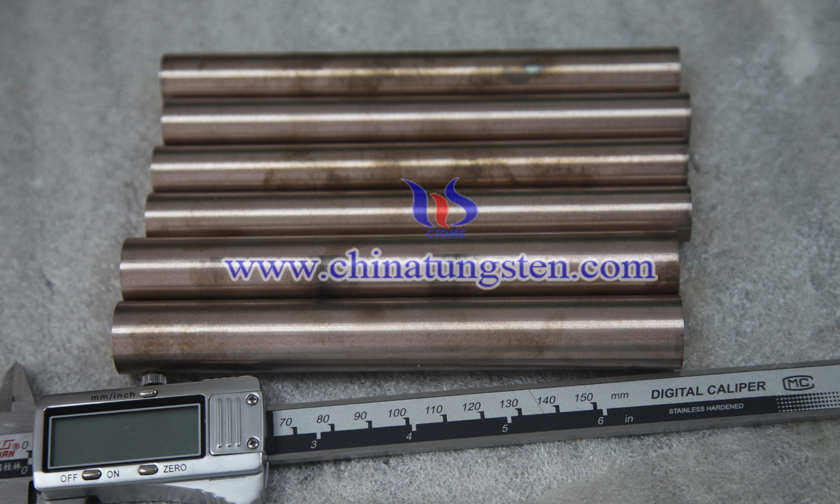 Ø10x200mm tungsten copper rod picture