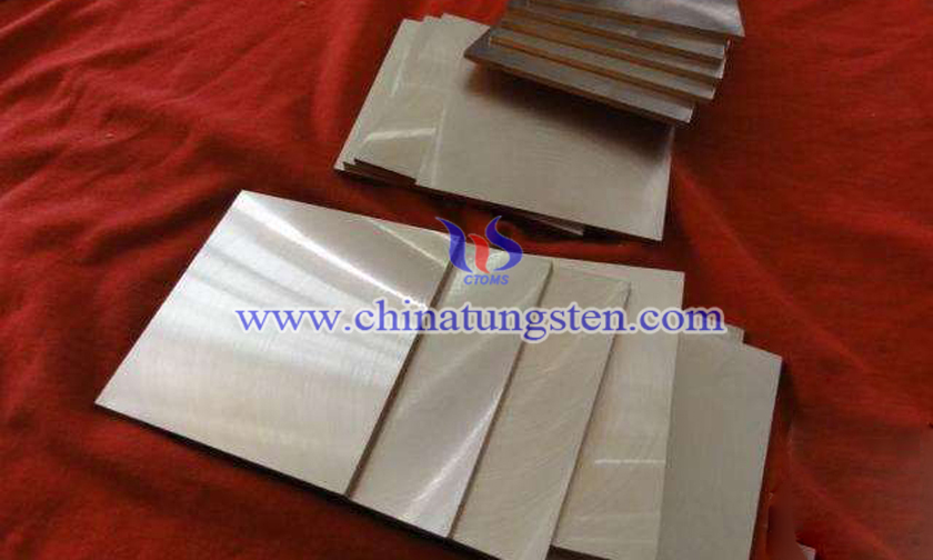 2×100×100mm tungsten copper plate picture