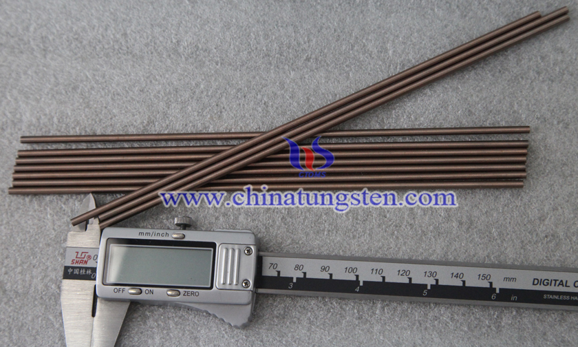 Ø4x200mm tungsten copper rod picture