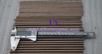 Ø6x200mm tungsten copper rod picture