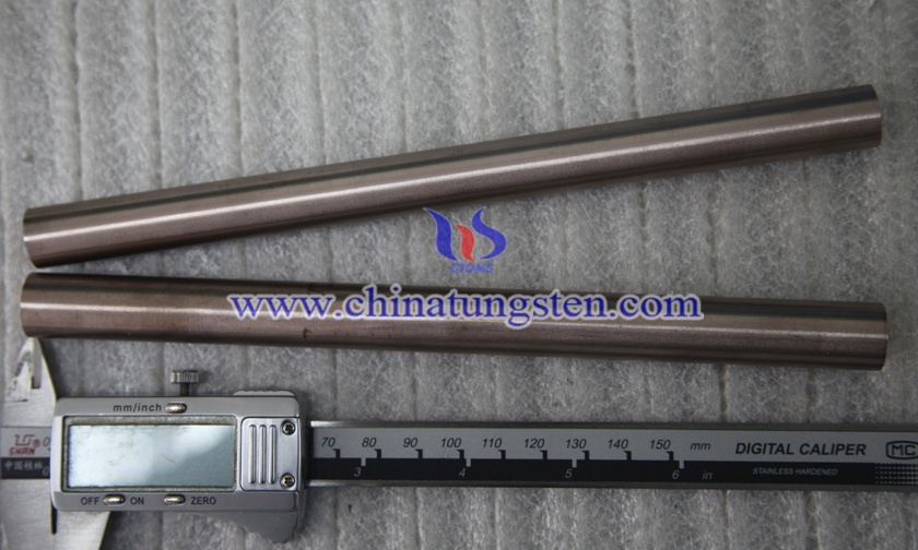 Ø9x200mm tungsten copper rod picture