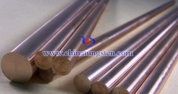 W60 tungsten copper rod picture