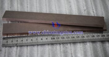 Tungsten Copper Bar Picture