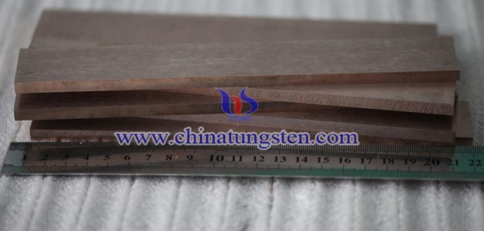 Tungsten Copper Bar Picture