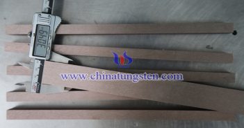 Tungsten Copper Bar Picture