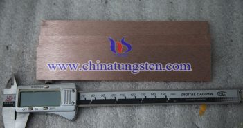 Tungsten Copper Bar Picture