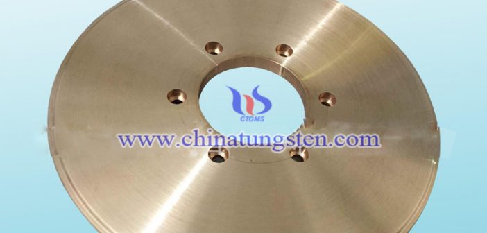 Tungsten Copper Seam Welding Wheel Picture