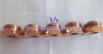 Tungsten Copper Nut Electrode Picture