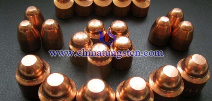 Tungsten Copper Cover Electrode Picture