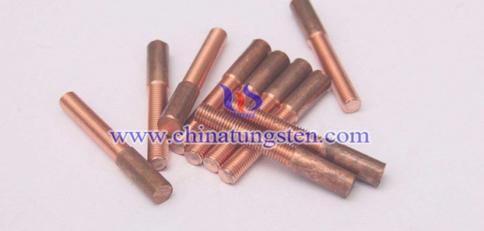 Copper Tungsten Thread Tapping Electrode Picture