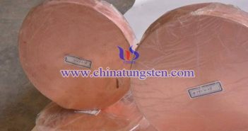 Copper Tungsten PCD Disk Electrode Picture