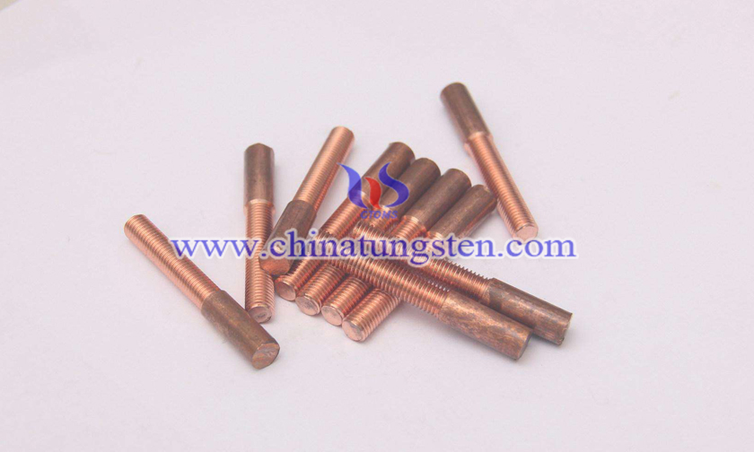 Tungsten Copper Cap Electrode Picture