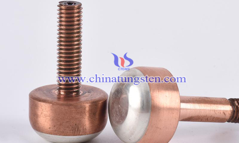 Tungsten Copper Handle Electrode Picture