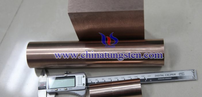 tungsten copper rod picture