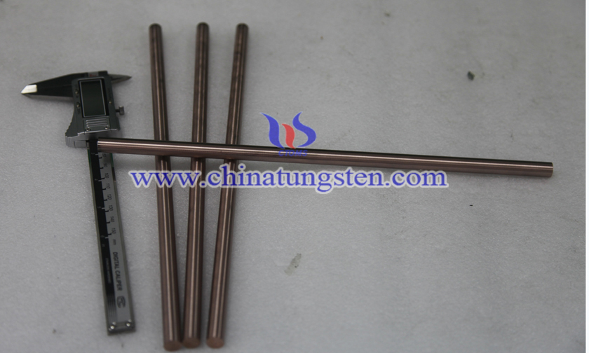 tungsten copper rod picture