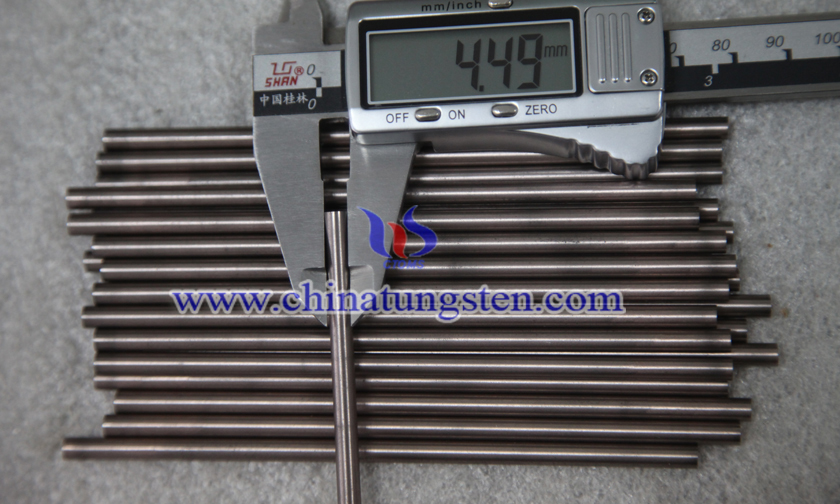 tungsten copper rod picture