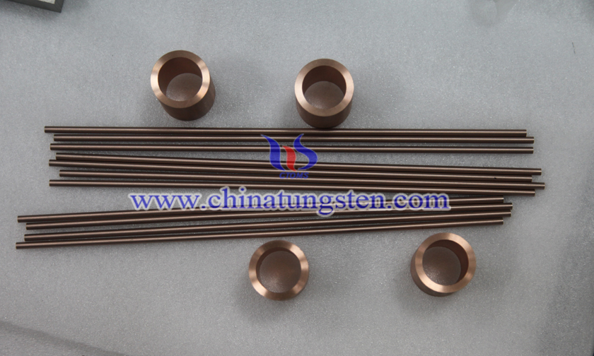 Tungsten Copper Electrode Picture