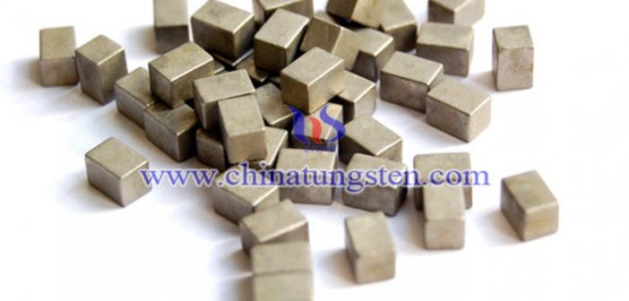 military tungsten heavy alloy cube picture