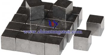 military tungsten alloy cube picture