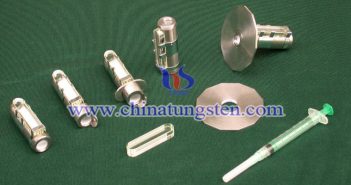 medical radiation protection material: tungsten alloy shield picture