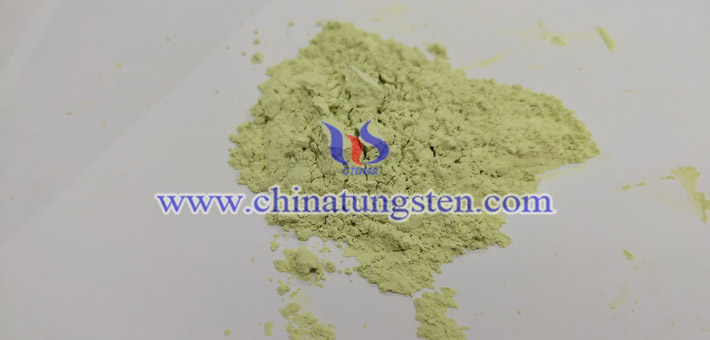 yellow tungsten oxide nanocomposite film picture