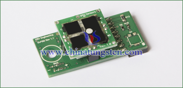 WO3 thin film applied for NO2 gas sensor image