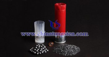 new tungsten tin alloy shotgun bullet core picture