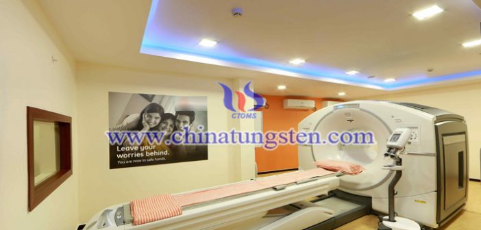 tungsten alloy shield applied for medical CT room picture