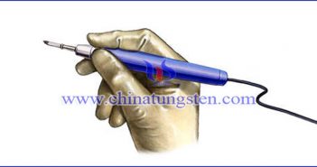 tungsten needle applied for medical high frequency electric knife image