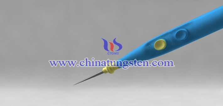 tungsten needle applied for medical high frequency electric knife picture