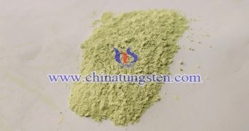 porous yellow tungsten oxide photocatalyst picture