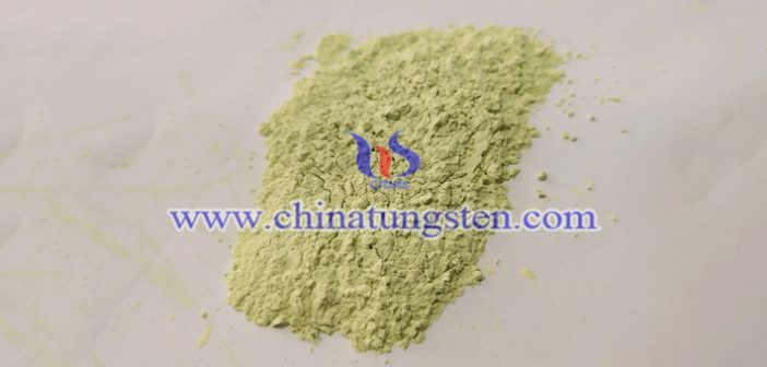 porous yellow tungsten oxide photocatalyst picture