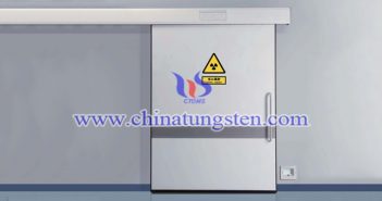 tungsten alloy X ray shielding door picture