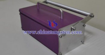 tungsten alloy syringe protective box picture