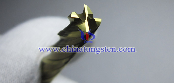 tungsten carbide flat-end milling tool image