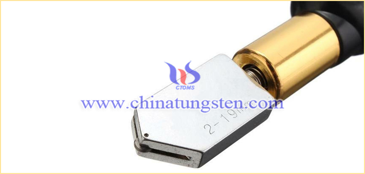 tungsten carbide glass cutter applied for cutting figured glass picture