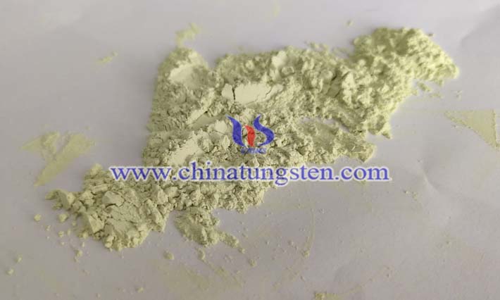 yellow tungsten oxide applied for air purification composite coating image